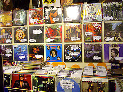 Loads of secondhand, new and collectible vinyl...